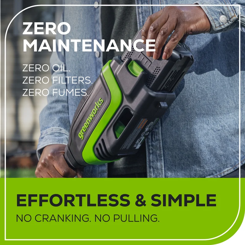 80V 17" Brushless String Trimmer (Tool Only) BONUS: Shoulder Strap and Extra Line