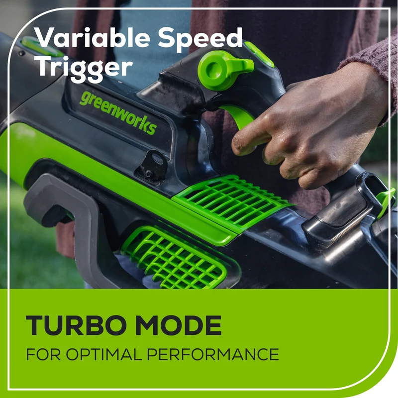 80V 800 CFM Brushless Blower & 17" Front Mount String Trimmer Combo Kit, 2.5Ah Battery and Charger Included