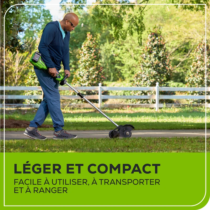 48V (24V x 2) 8-Inch Brushless Edger (Tool Only)