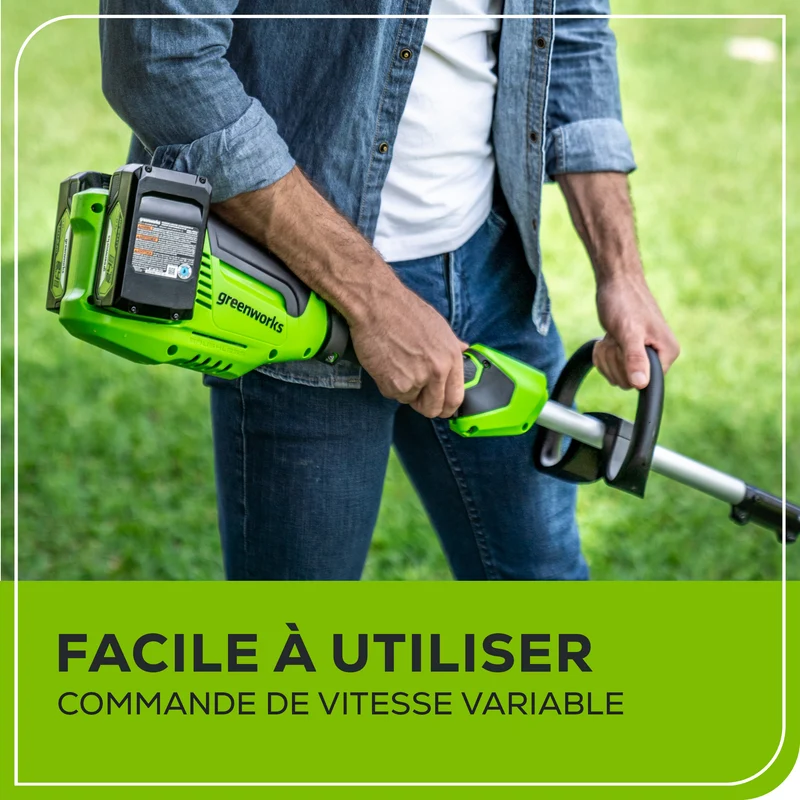 48V (24V x 2) 8-Inch Brushless Edger (Tool Only)