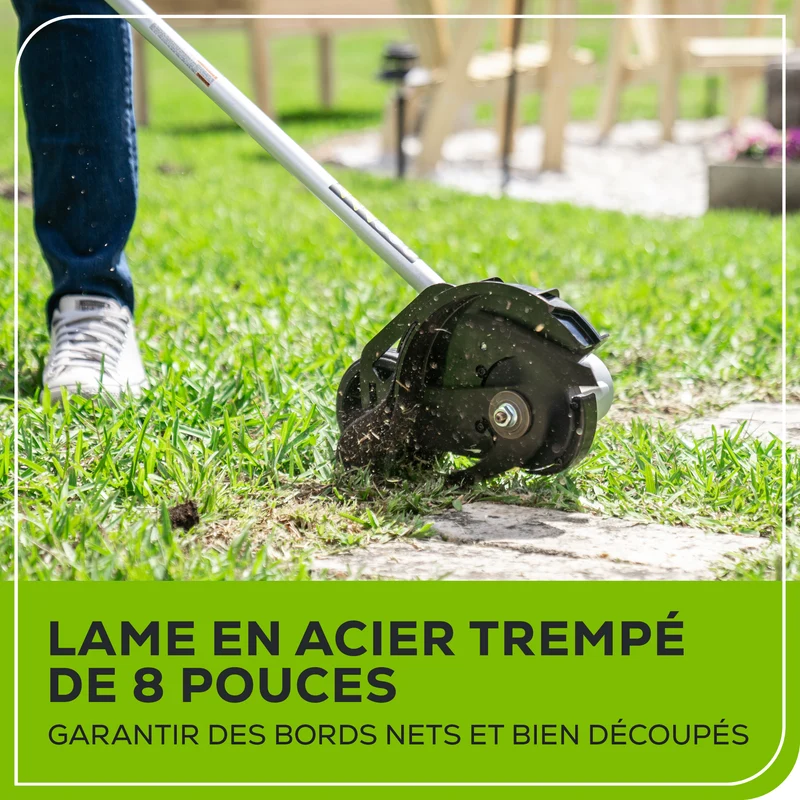 48V (24V x 2) 8-Inch Brushless Edger (Tool Only)