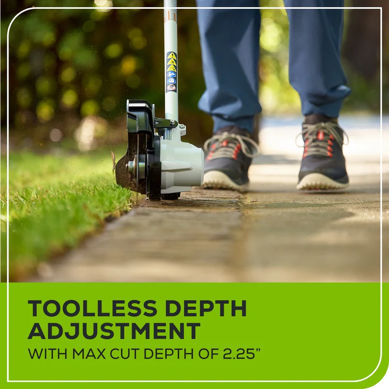 48V (24V x 2) 8-Inch Brushless Edger (Tool Only)