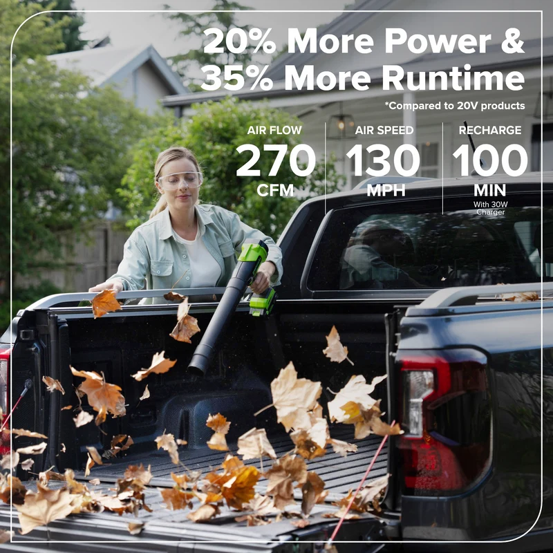 24V Brushless 270 CFM - 130 MPH Blower (Tool Only)