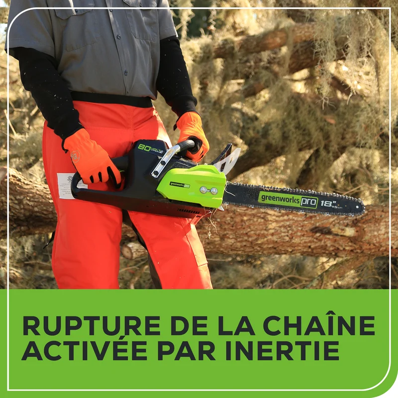 80V 18" Brushless Chainsaw (Tool Only)