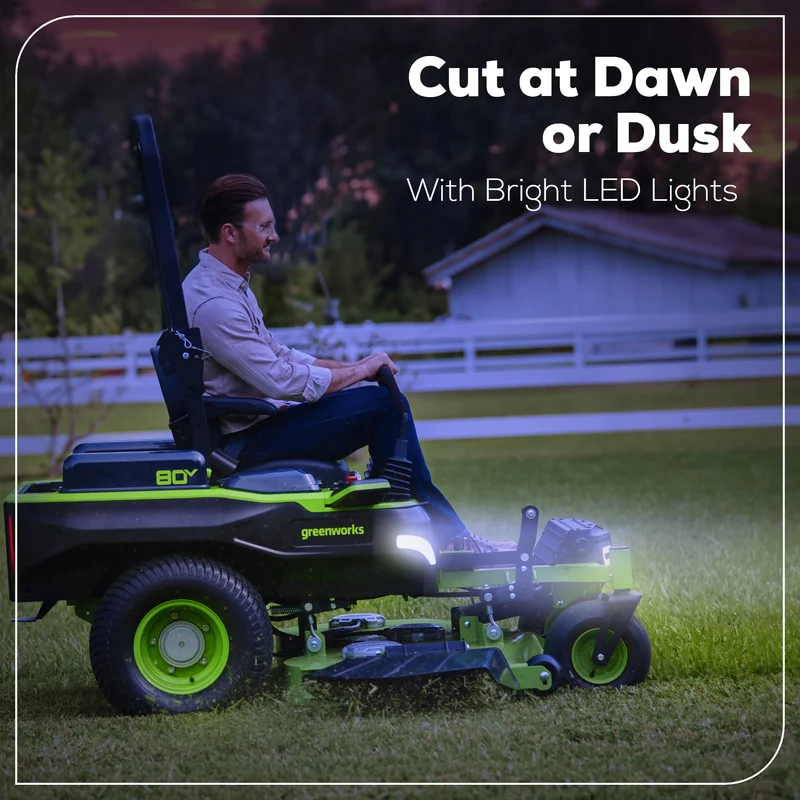 80V 60" Maximus Z Zero Turn Mower, (2) 16Ah, (4) 8.Ah Batteries and 1.5Kw Charger Included | MZ6081