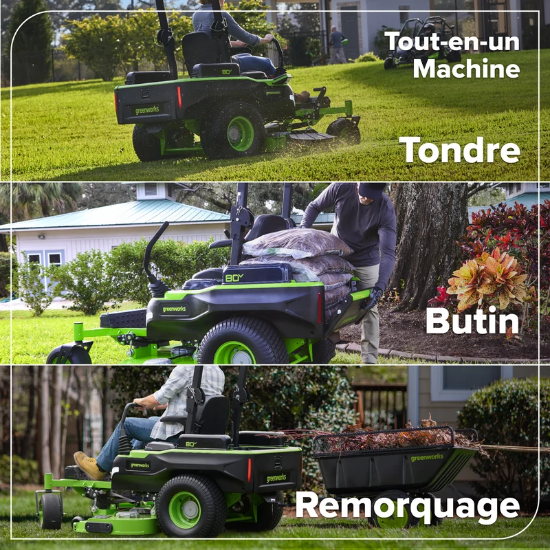 80V 60" Maximus Z Zero Turn Mower, (2) 16Ah, (4) 8.Ah Batteries and 1.5Kw Charger Included | MZ6081