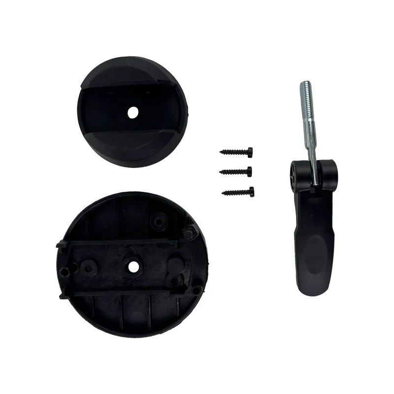 Lower handle quick-release lever (one side)