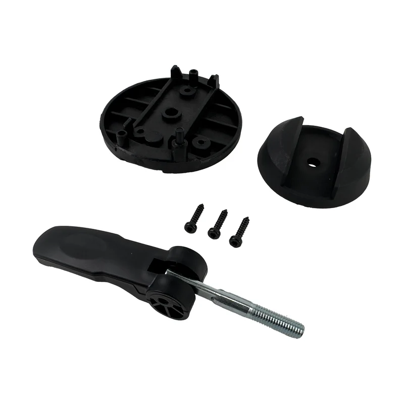 Lower handle quick-release lever (one side)