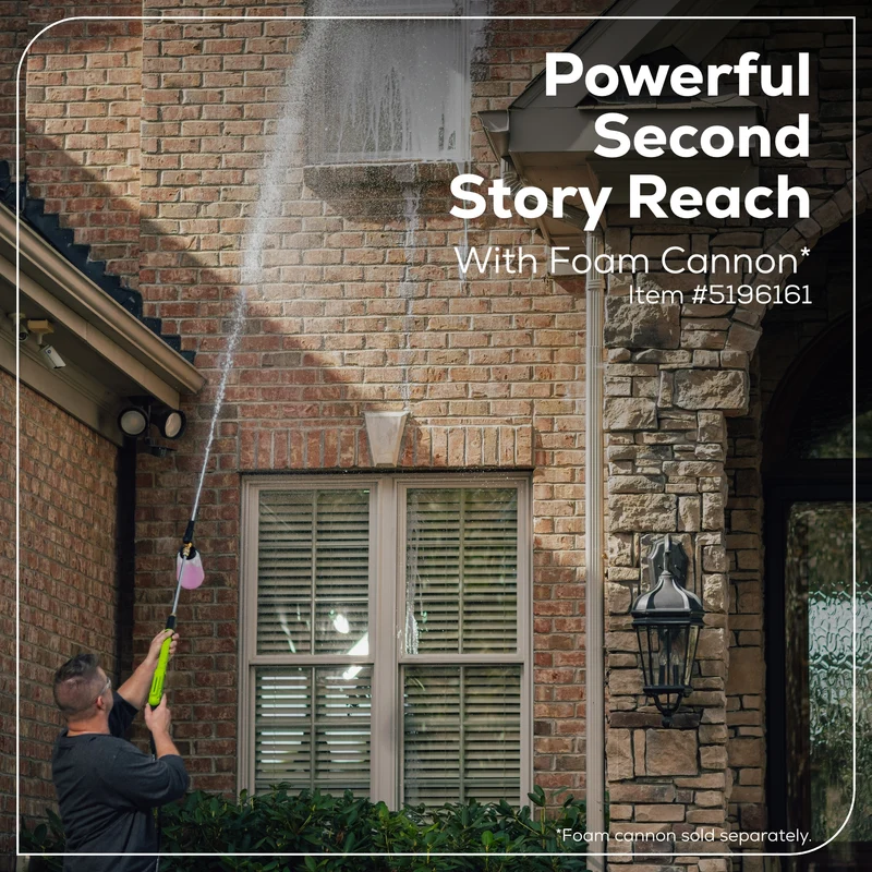 2500 PSI 2.0 GPM Brushless Electric Pressure Washer