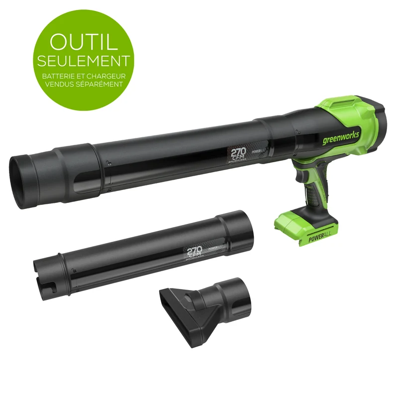 24V Brushless 270 CFM - 130 MPH Blower (Tool Only)