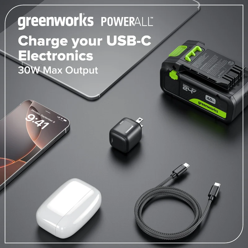 30W Charger Block with USB-C Port