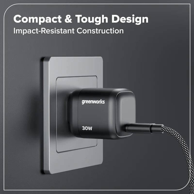 30W Charger Block with USB-C Port