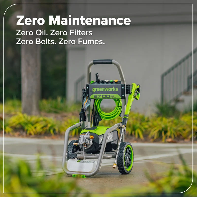 2700 PSI 2.3 GPM Max Brushless Electric Pressure Washer