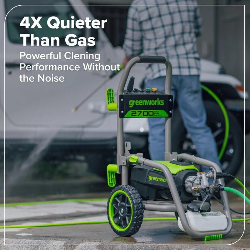 2700 PSI 2.3 GPM Max Brushless Electric Pressure Washer