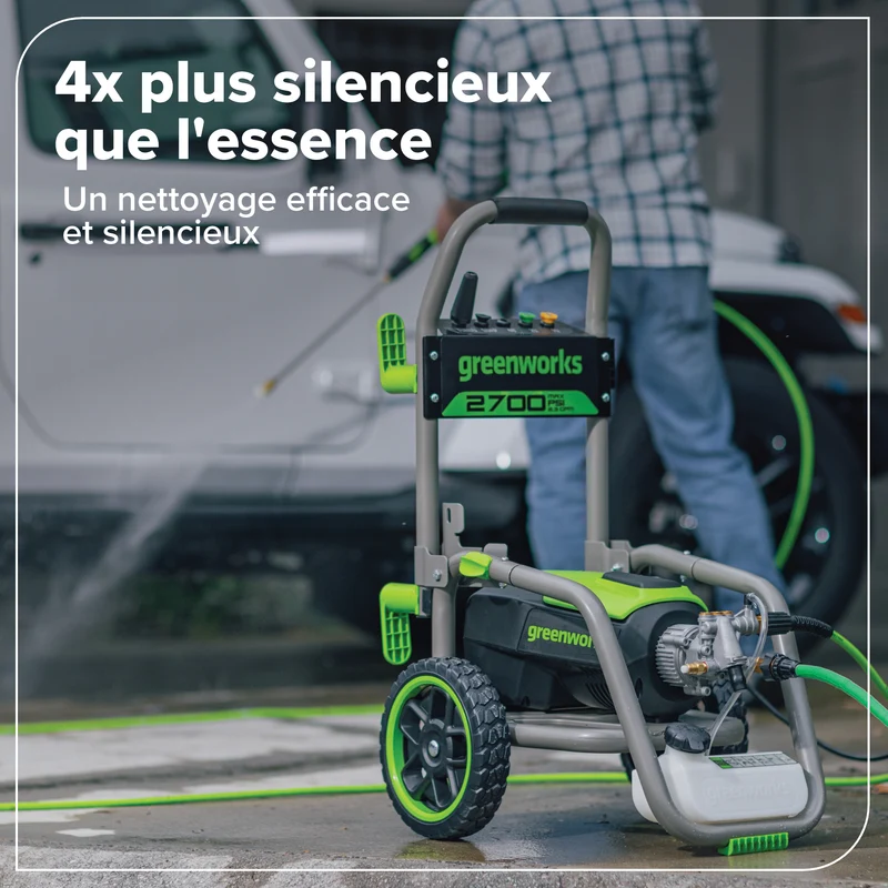 2700 PSI 2.3 GPM Max Brushless Electric Pressure Washer