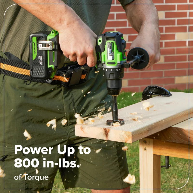 24V Cordless Brushless 1/2" Drill Driver (Tool Only)