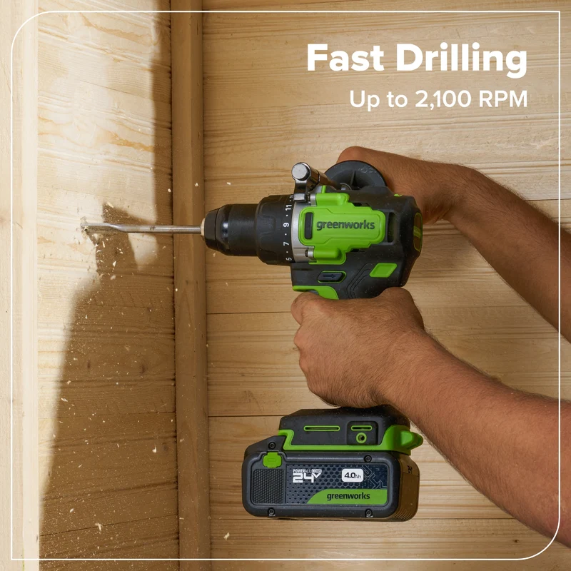 24V Cordless Brushless 1/2" Drill Driver (Tool Only)