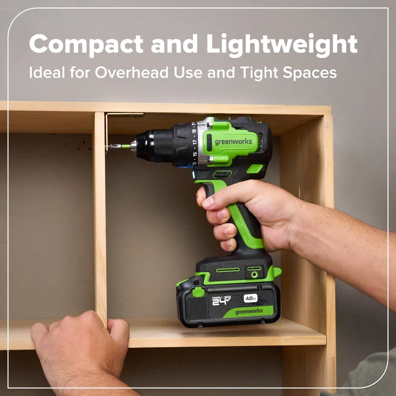 24V Cordless Brushless 1/2" Drill Driver (Tool Only)