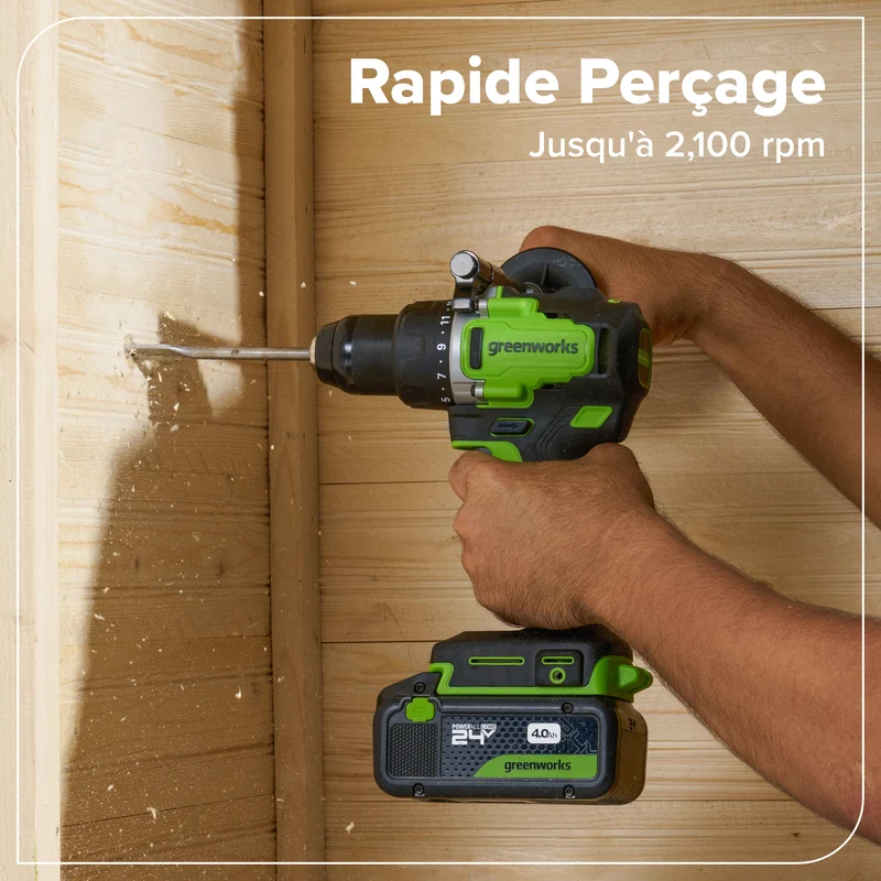 24V Cordless Brushless 1/2" Drill Driver (Tool Only)