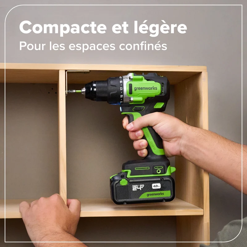 24V Cordless Brushless 1/2" Drill Driver (Tool Only)