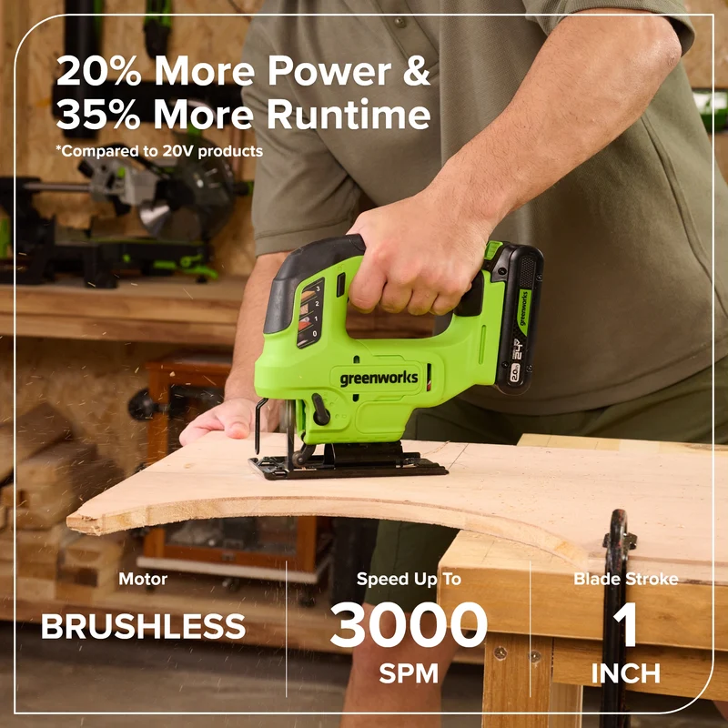 24V Brushless Jig Saw (Tool Only)