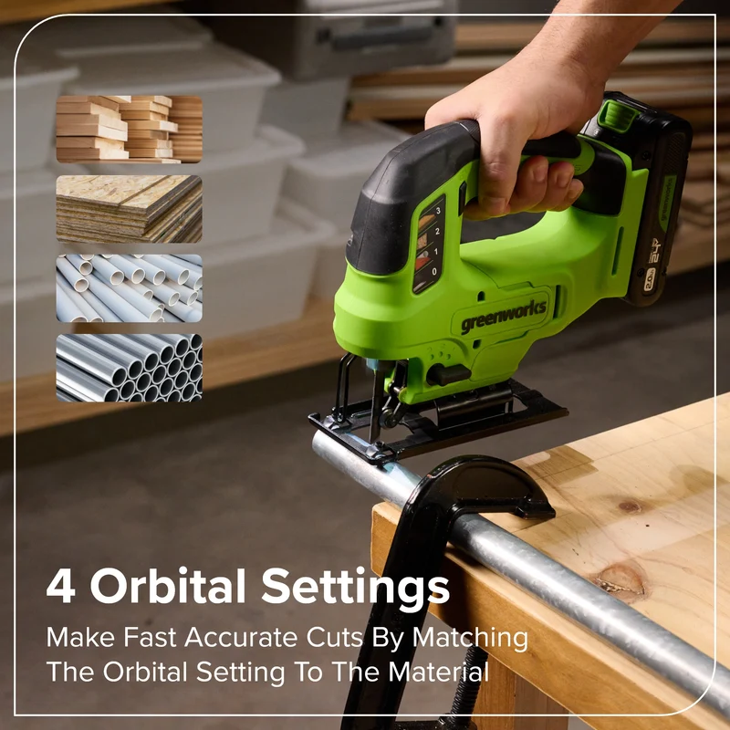 24V Brushless Jig Saw (Tool Only)
