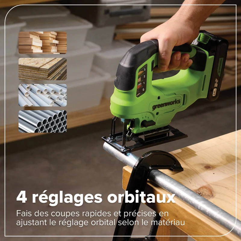 24V Brushless Jig Saw (Tool Only)