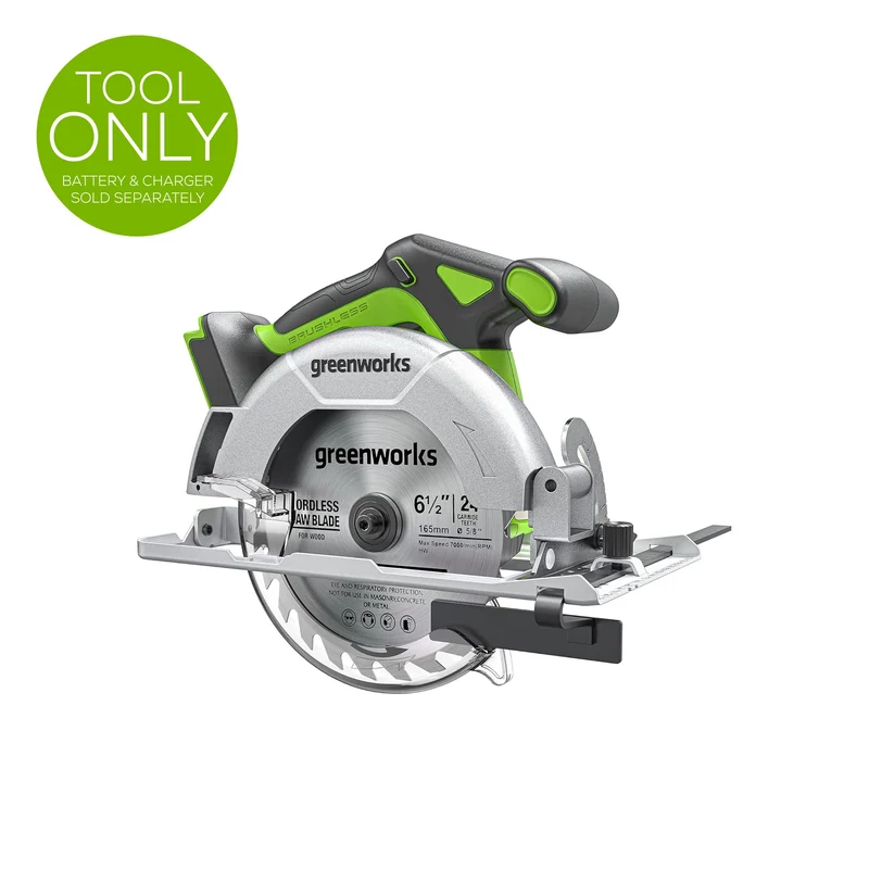 24V Brushless 6- 1/2'' Circular Saw (Tool Only)