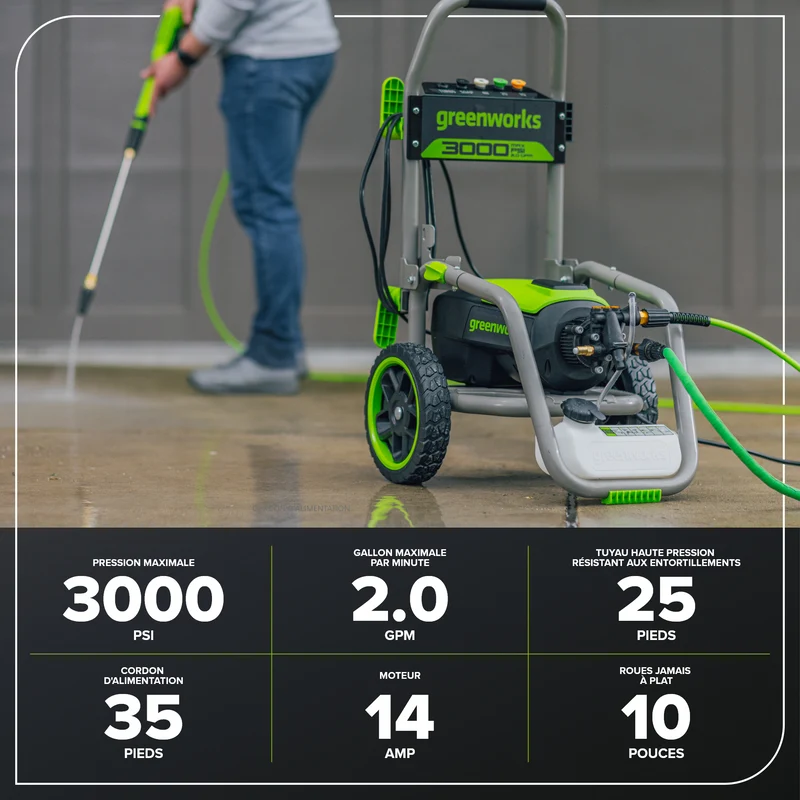 3000 PSI Electric Pressure Washer