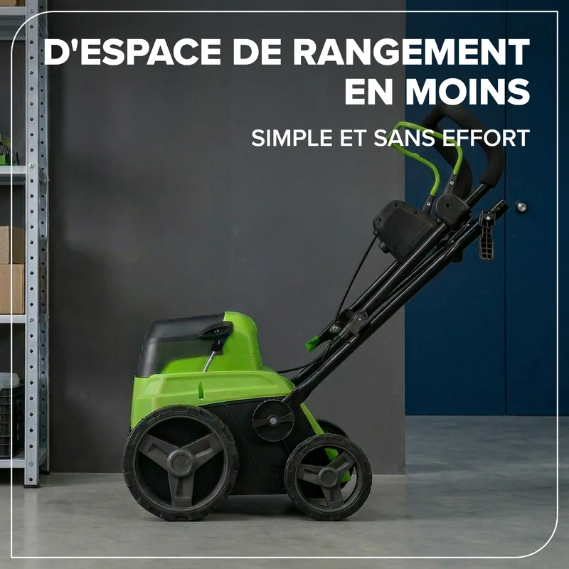48V (24V X 2) 15" Cordless Battery Dethatcher/Scarifier, (2) 4.0Ah Batteries and 65W Charger Included