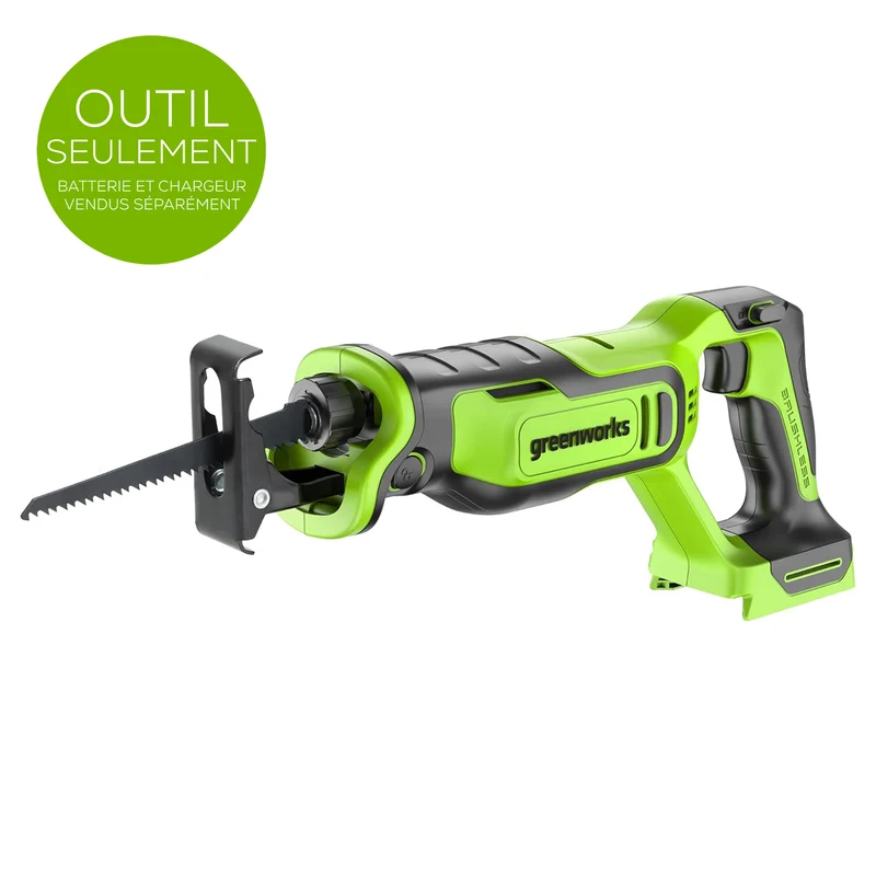 24V Brushless 1" Reciprocating Saw (Tool Only)