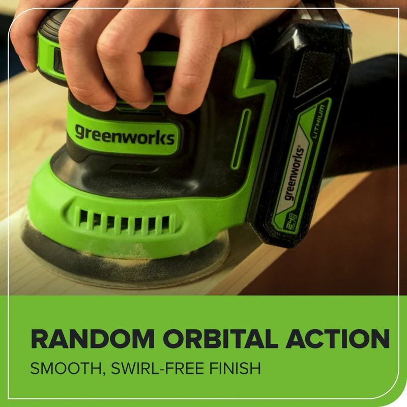 24V 5" Orbital Sander (Tool Only)