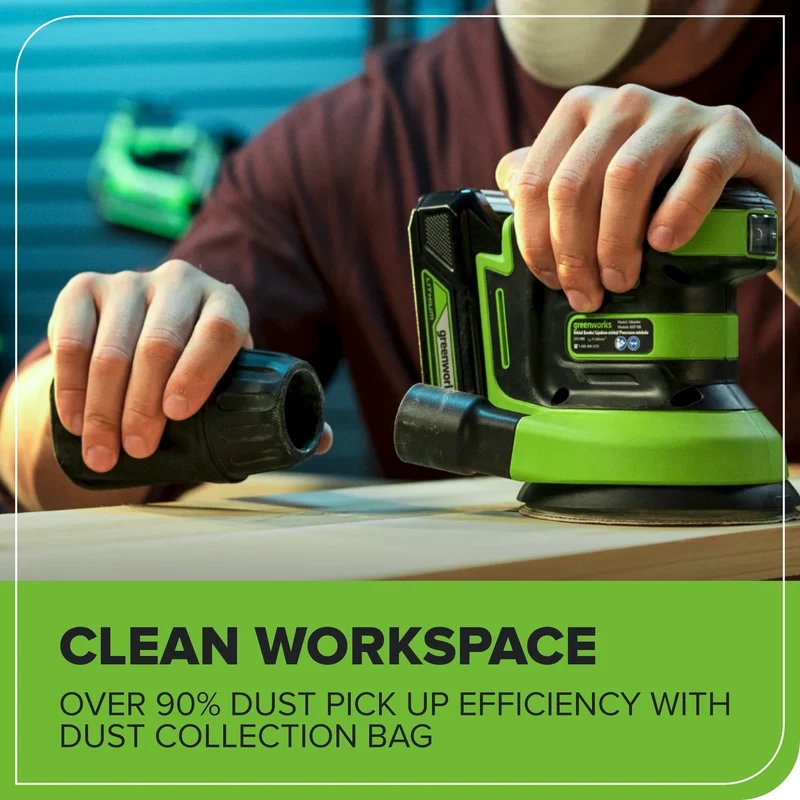 24V 5" Orbital Sander (Tool Only)