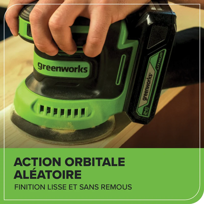 24V 5" Orbital Sander (Tool Only)