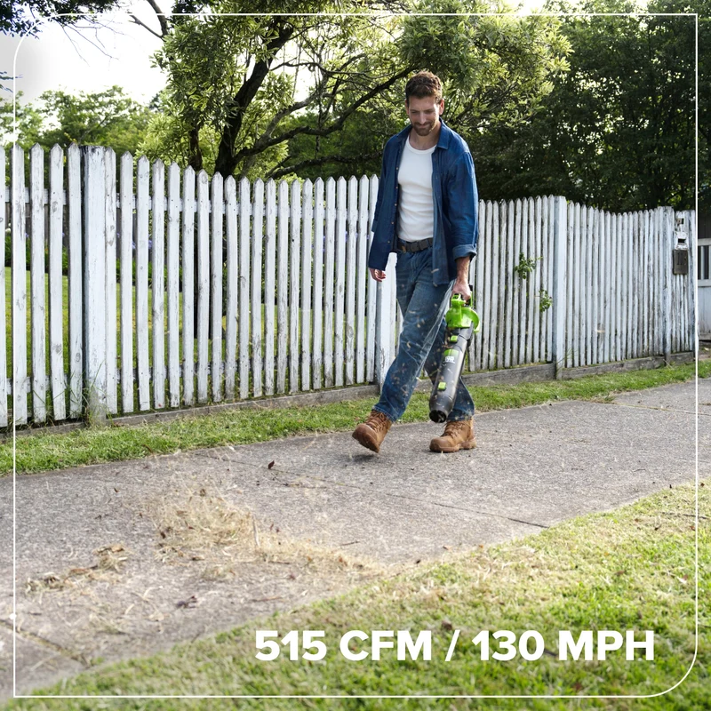 24V Brushless 515 CFM - 130 MPH Blower (Tool Only)