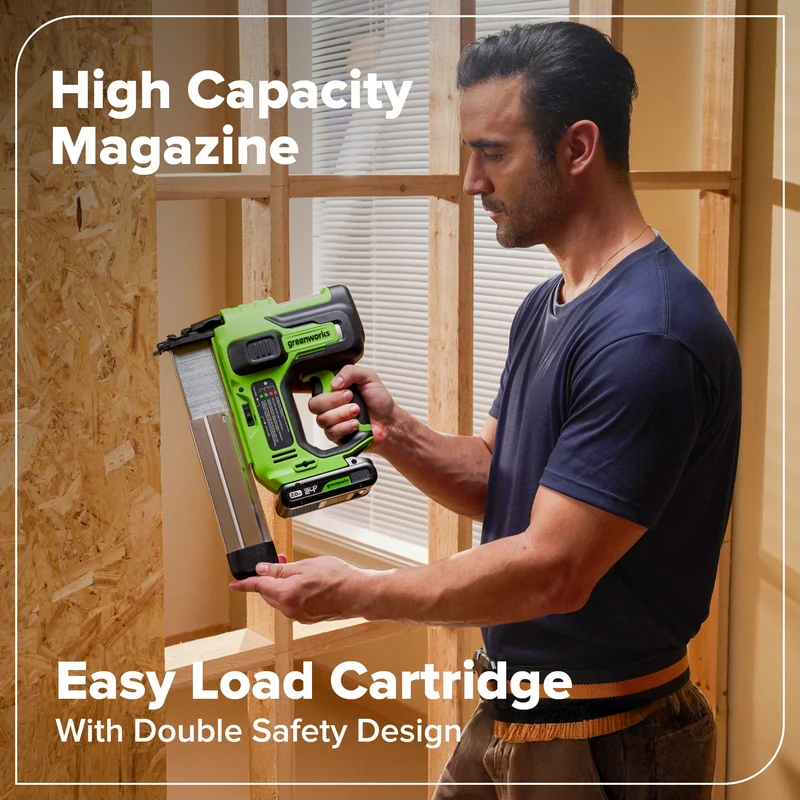 24V 18GA Brushless Brad Nailer (Tool Only)