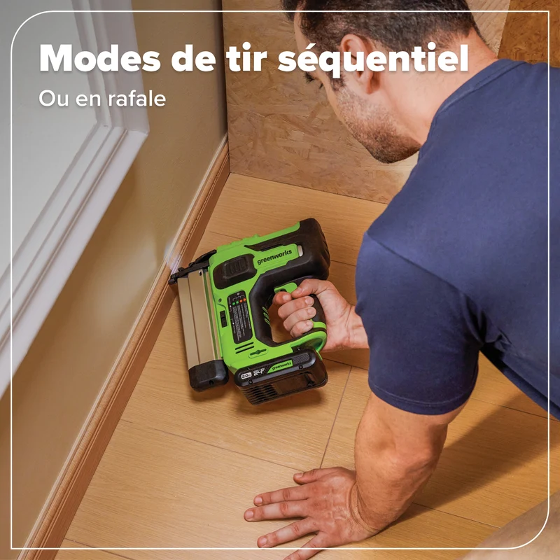 24V 18GA Brushless Brad Nailer (Tool Only)