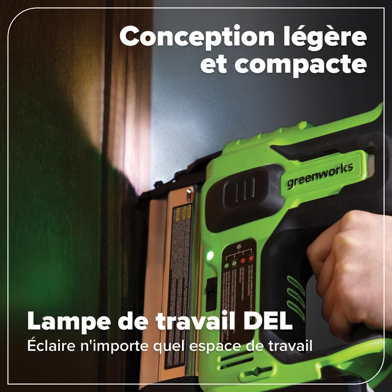 24V 18GA Brushless Brad Nailer (Tool Only)