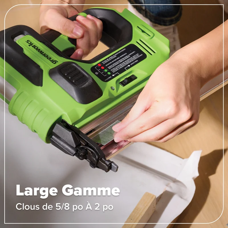 24V 18GA Brushless Brad Nailer (Tool Only)