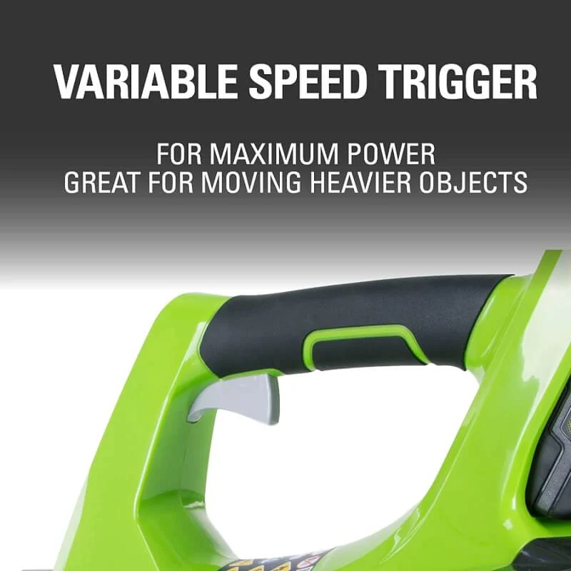 24V 100 MPH - 330 CFM Leaf Blower, 2.0Ah Battery and Charger Included