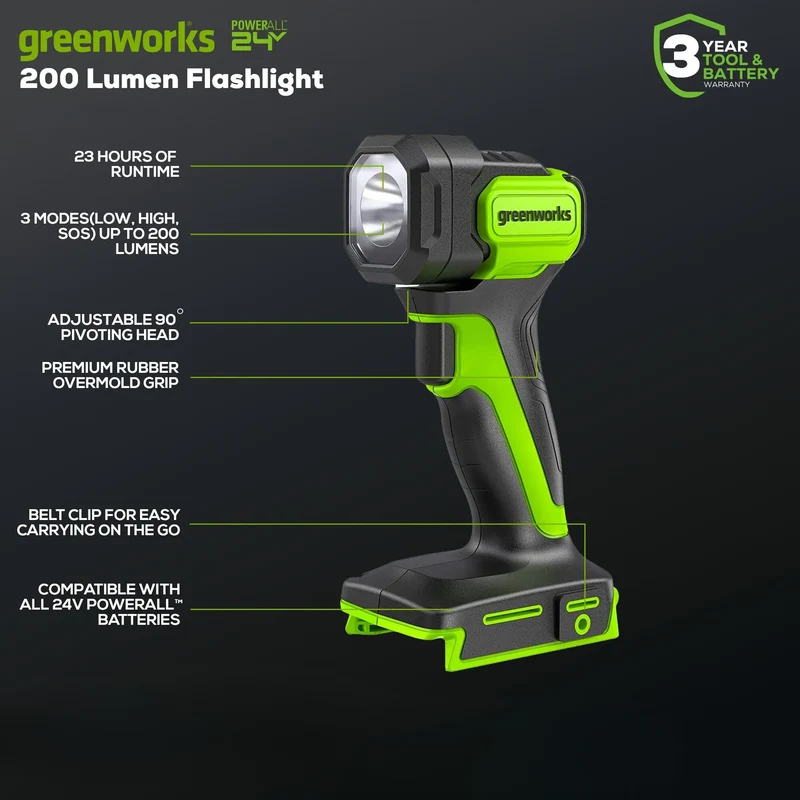 Greenworks 24V Brushless 6-Piece Power Tool Combo Kit, (1) 4.0Ah & (1) 2.0Ah USB-C Batteries, 65W USB-C Fast Charger Included