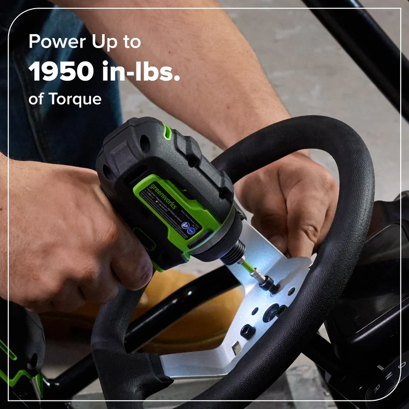 24V Cordless Battery 400 in-lbs Drill / Driver and 1950 in-lbs Impact Driver – (2) 2.0Ah USB-C Batteries & 65W USB-C Fast Charger Included