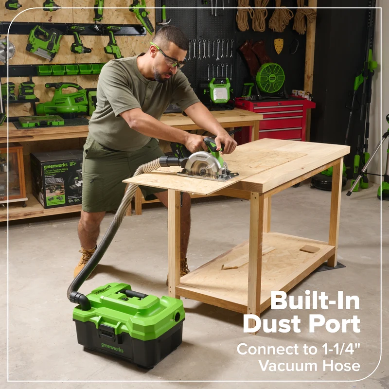 24V Brushless Drill/Driver & 6.5" Circular Saw Combo Kit – (2) 2.0Ah USB-C Batteries & 65W USB-C Fast Charger Included