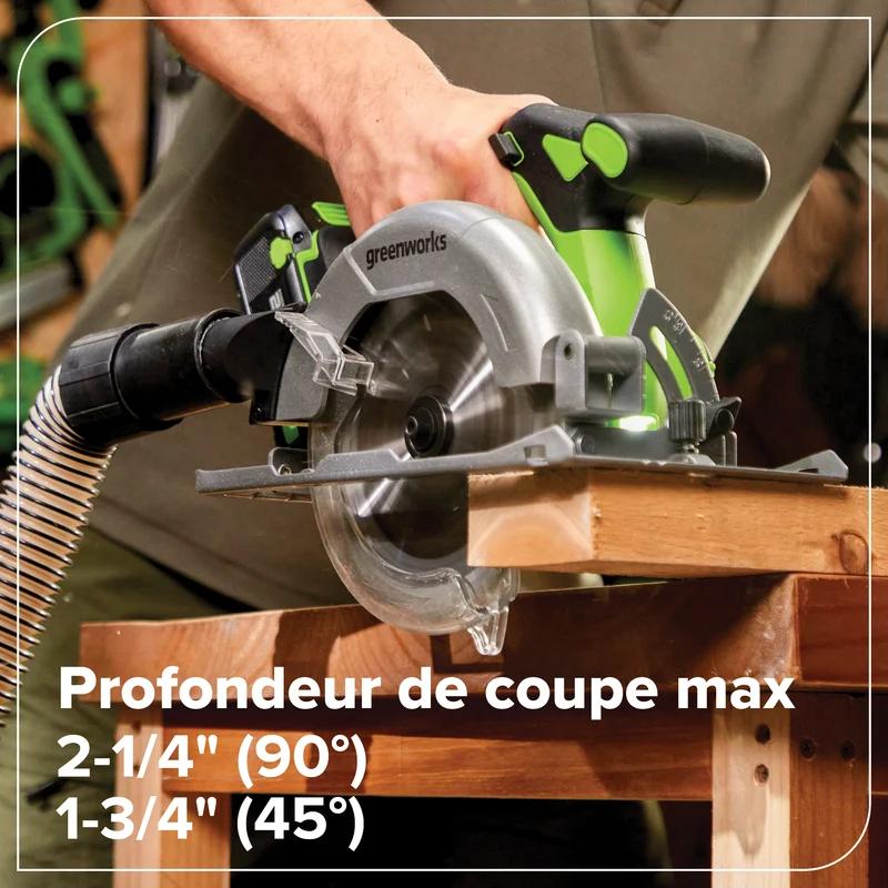 24V Brushless Drill/Driver & 6.5" Circular Saw Combo Kit – (2) 2.0Ah USB-C Batteries & 65W USB-C Fast Charger Included