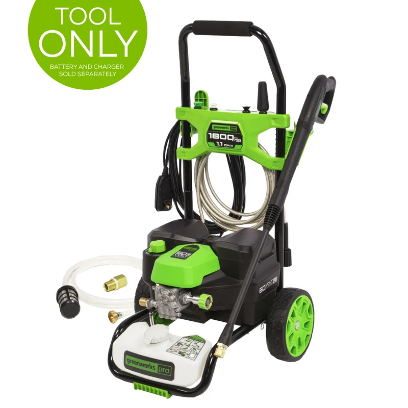 60V Hybrid 1800 PSI Pressure Washer (Tool Only)