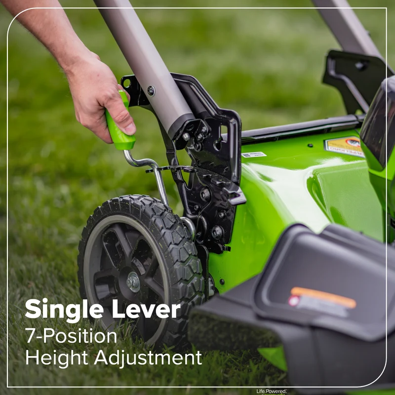 80V 21" Self-Propelled Cordless Lawn Mower , 4.0Ah Battery and Rapid Charger Included