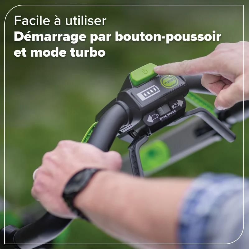 80V 21" Self-Propelled Cordless Lawn Mower , 4.0Ah Battery and Rapid Charger Included
