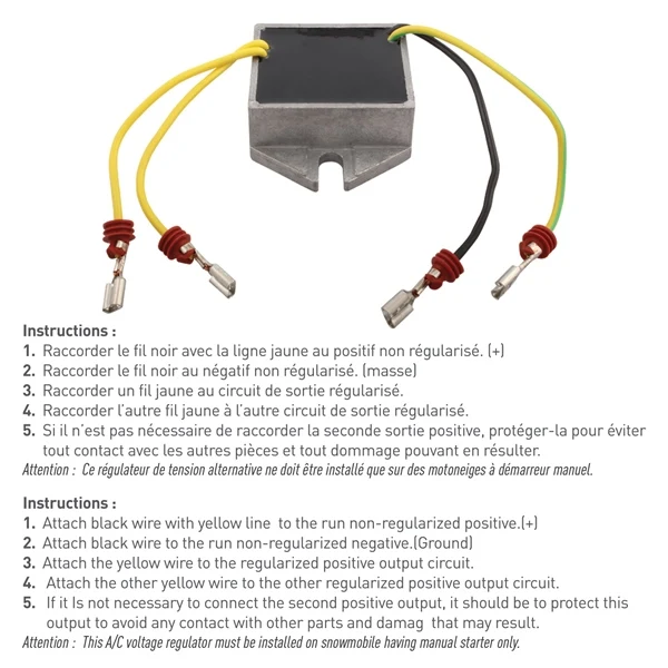 Kimpex Voltage Regulator Rectifier (280549)