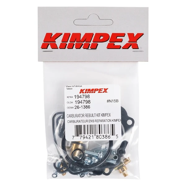 Kimpex Carburetor Repair Kit (194798)