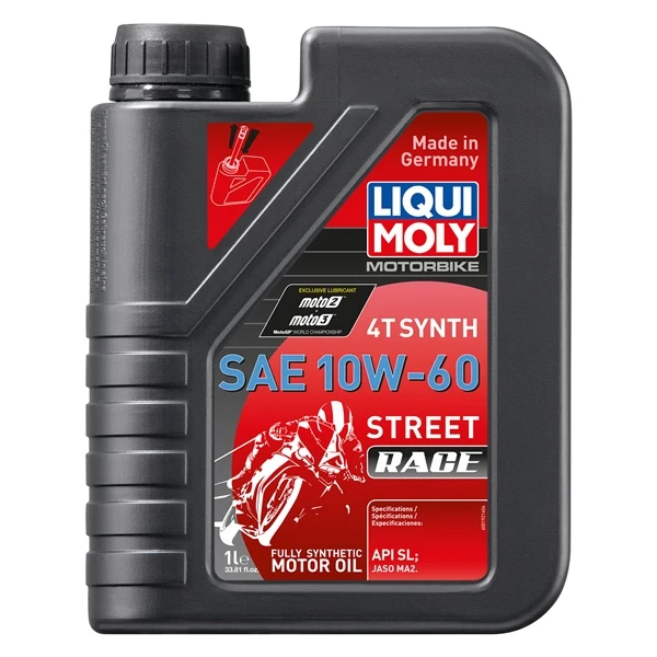 Liqui Moly Oil 4T Synthetic Street Race (153247)